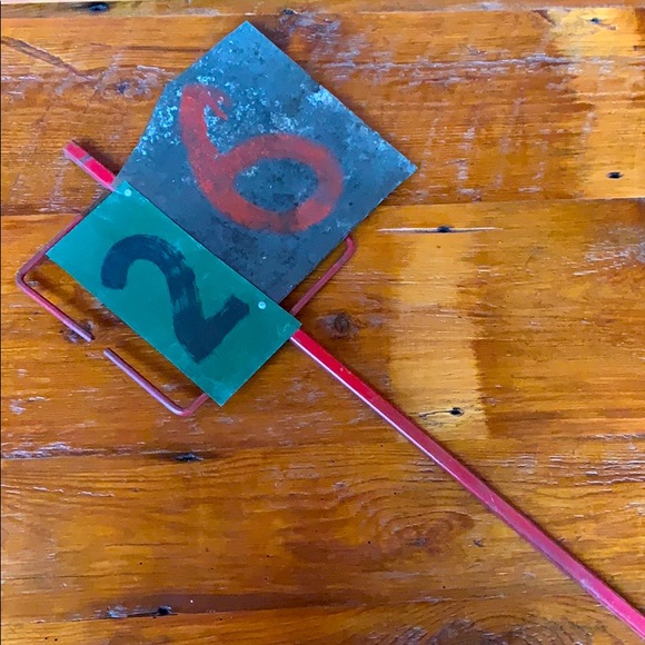 🏠 Handmade House # 26 Sign from Vintage Items